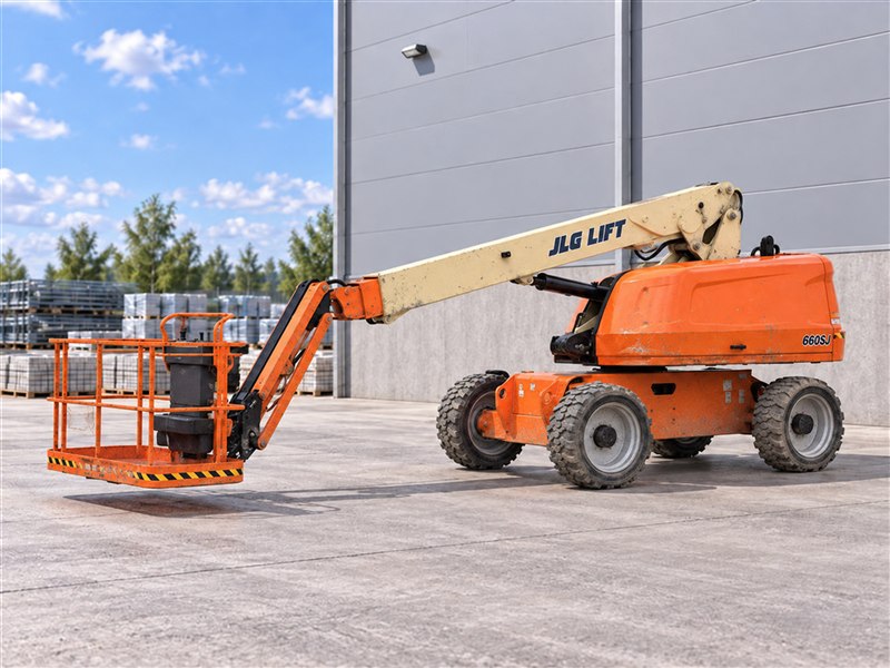 Аренда телескопического дизельного подъемника JLG 660SJ 22 м